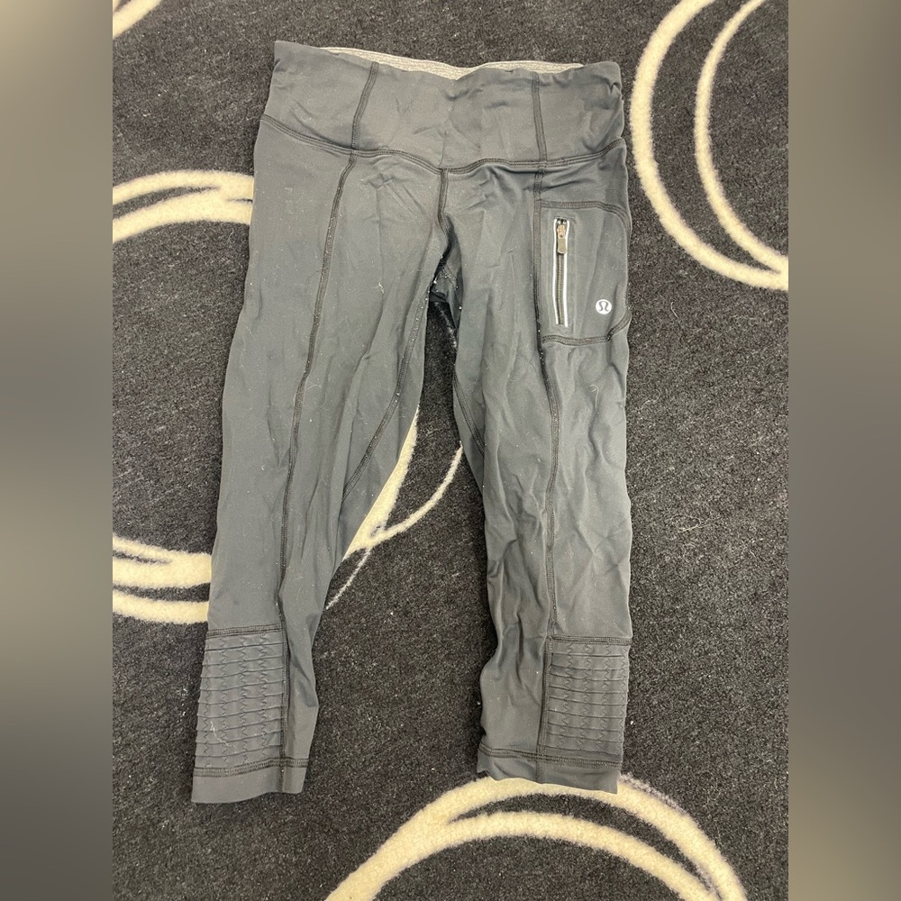 Capri Black Capri Lululemon Leggings
